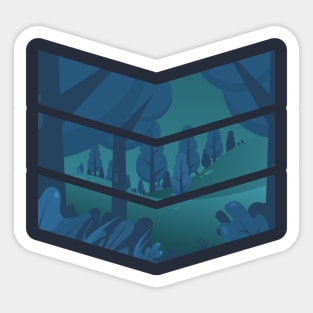 Dark Forest Sticker